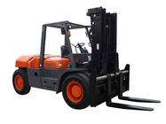 Industrial Diesel Forklift Truck , 10 Ton Forklift Material Handling Equipment