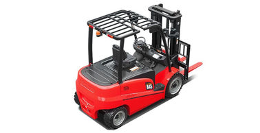 Battery Fast Charged 4 Wheel Forklift , A Series Electric Warehouse Forklift