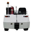 White Color Electric Aircraft Tug Tow Tractor With Clean Power 40 / 80 Ton