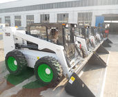 Side Loading Skid Steer Loader Forklift Truck High Reliability For Narrow Aisle