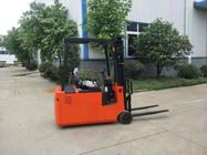 24V Battery Operated Electric Forklift Truck 3 Wheel Automatic Transmission