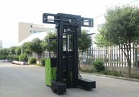 1.5 Ton Electric Stacker Truck / Stand Up Electric Forklift 1345mm Wheelbase