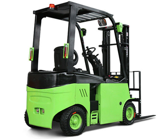 Narrow Aisle Lithium Battery Forklift Truck , 1.5 / 3.5 Ton Four Wheel Electric Forklift