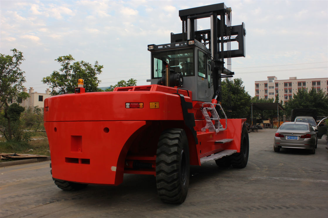 Customised Color 45 Ton Port Forklifts , Double / Three Mast Forklift