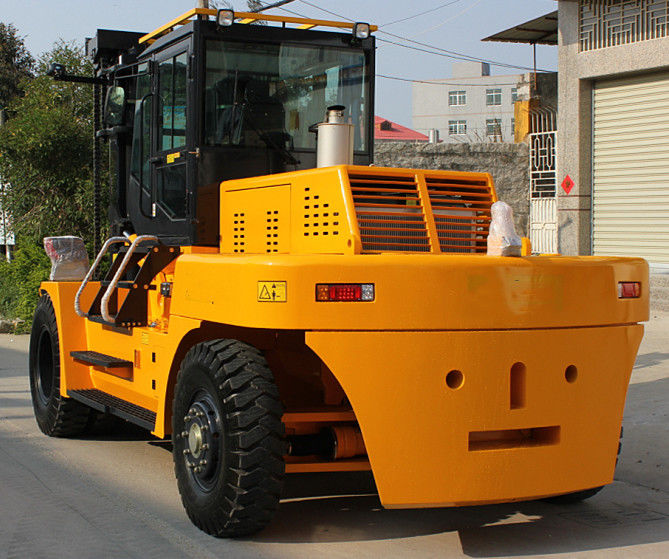 15 ton  energy saving engine diesel powered forklift，big joe forklift yellow color with CE certificate