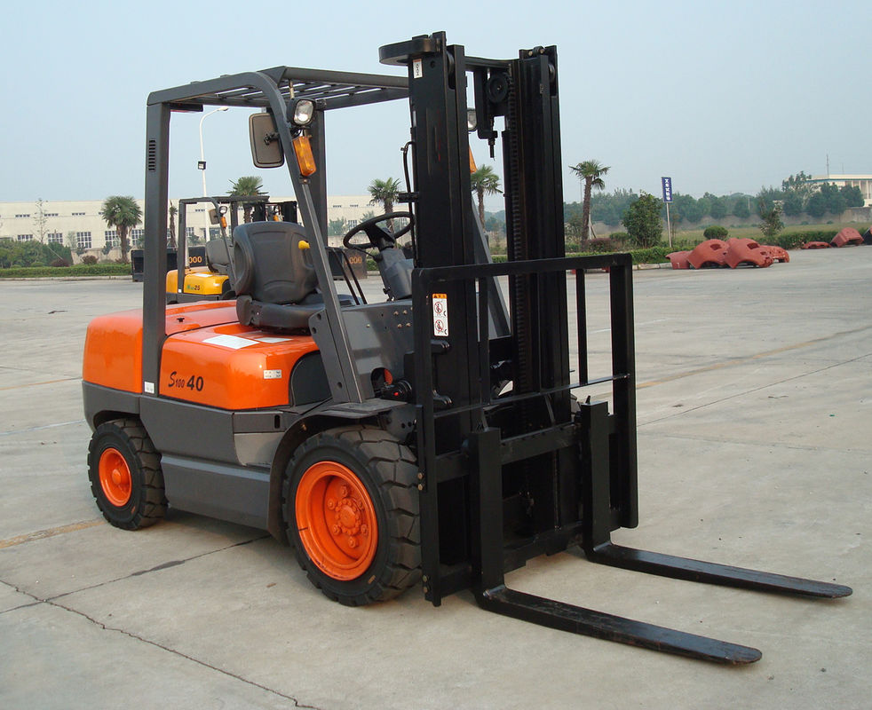 Large Capacity Small Electric Forklift , 3.5 Ton Counterbalance Forklift Truck