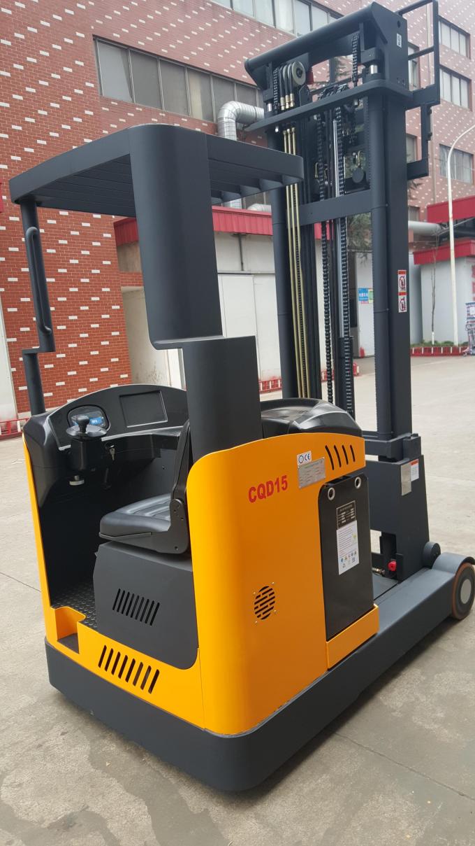 1.52 ton forklift reach truck narrow aisle seated electric reach truck